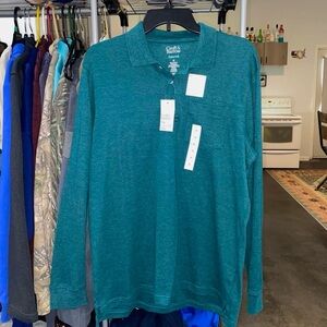 Croft & Barrow Teal Extra Soft Polo
